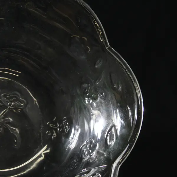 Vintage Anchor Hocking Savannah Clear 6.25" Cereal Bowl