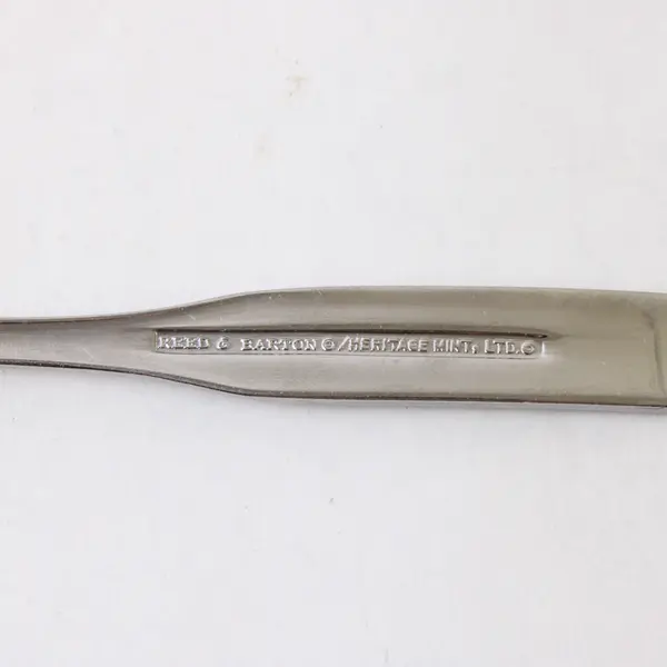 Six Fiddler II Teaspoons by Reed & Barton and Heritage Mint LTD