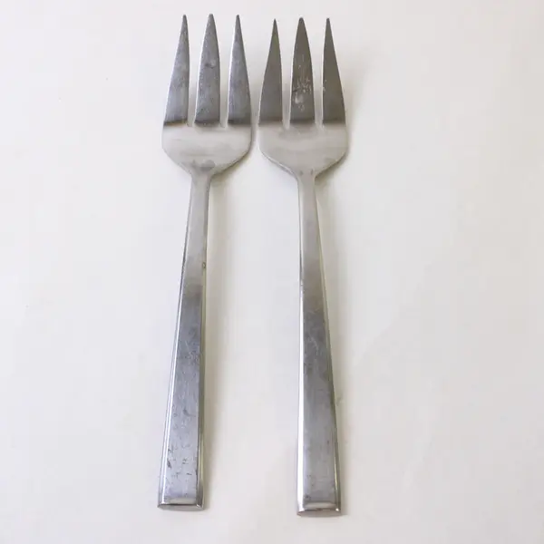 Two Stainless Meridian Meat Forks by Dansk 