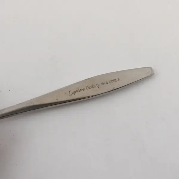 Three 18/8 Stainless Supreme Cutlery Forks Triangle Pattern: 2 Salad 1 Dinner