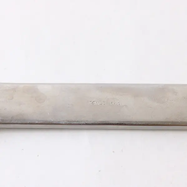 Four 18/10 Dinner Forks by Towle in the Pattern Ticket