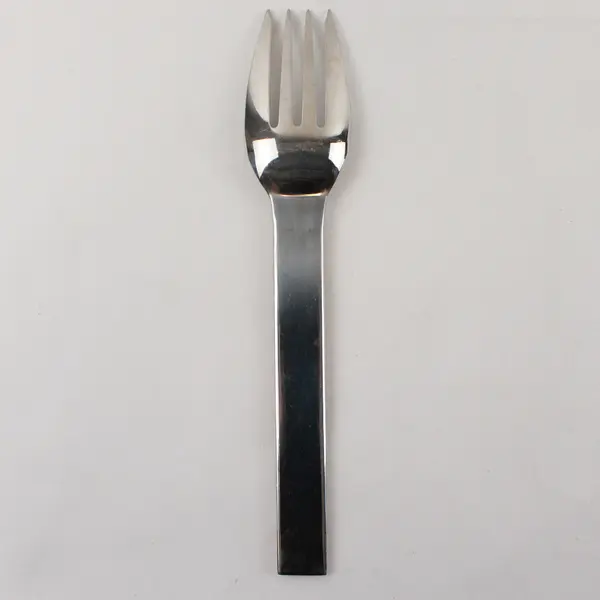 18/10 Stainless Serving Fork by Towle in Pattern Ticket