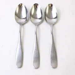 Lot of Three Teaspoons by Towle Living Collection Pattern Unknown