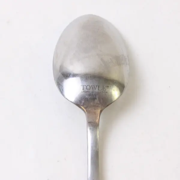Lot of Three Teaspoons by Towle Living Collection Pattern Unknown
