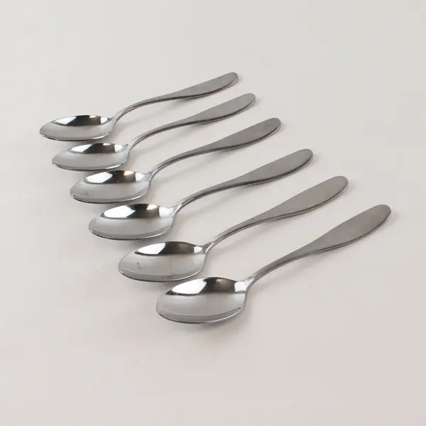 Lot of Six Teaspoons by Towle Living Collection Pattern Unknown