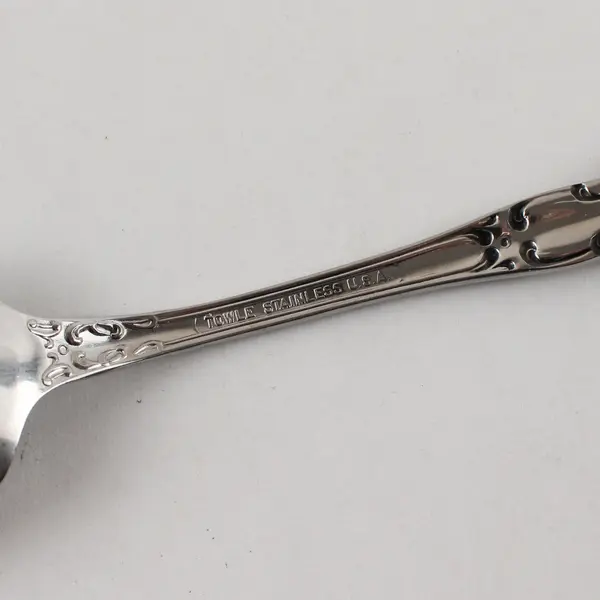 Towle Merrimack Stainless 2-Piece Serving Fork Sugar Spoon Set