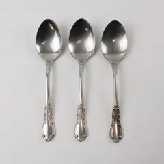 Three Stainless Teaspoons by Towle in the Pattern Merrimack