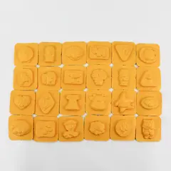 Set of 24 Vintage Silicone Molds 2.5"