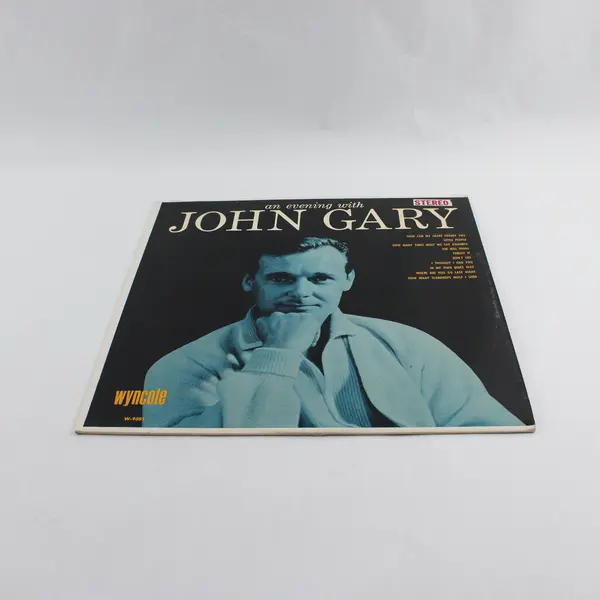 John Gary An Evening With John Gary 12" Vinyl LP Wyncote