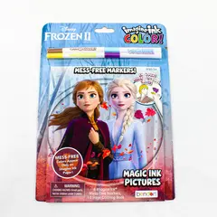 Disney Frozen II Imagine Ink Magic Ink Pictures 10-Page Book 4 Markers Bendon