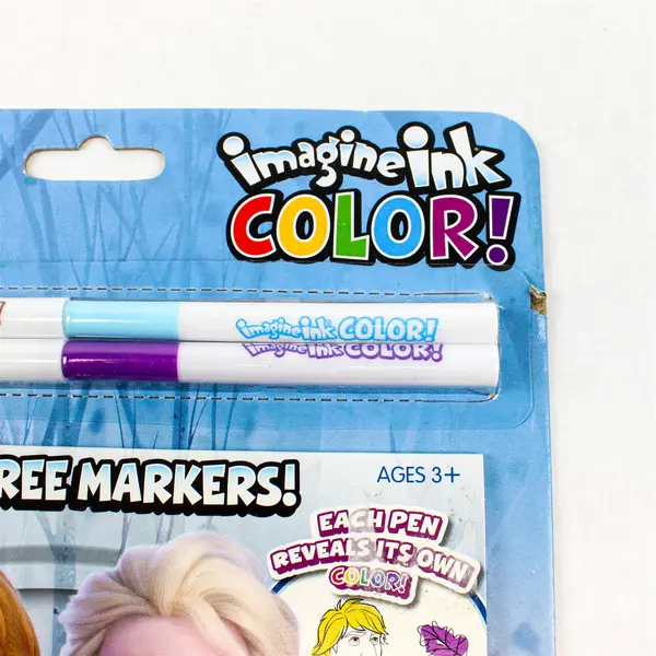 Disney Frozen II Imagine Ink Magic Ink Pictures 10-Page Book 4 Markers Bendon