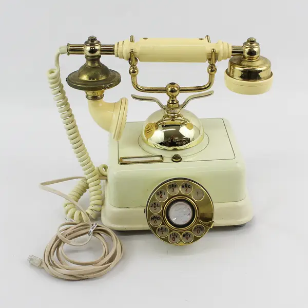 Vtg. OPC Light Yellow Color 1978 Model Marquis Telephone Made in Korea Untested