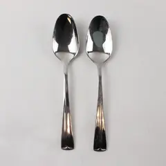 Two Stainless  Teaspoons by Towle in the Pattern TWS47