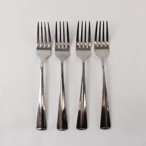 Four Stainless Salad Forks by Towle in the Pattern TWS47