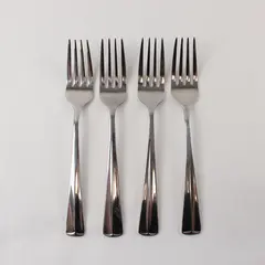 Four Stainless Salad Forks by Towle in the Pattern TWS47