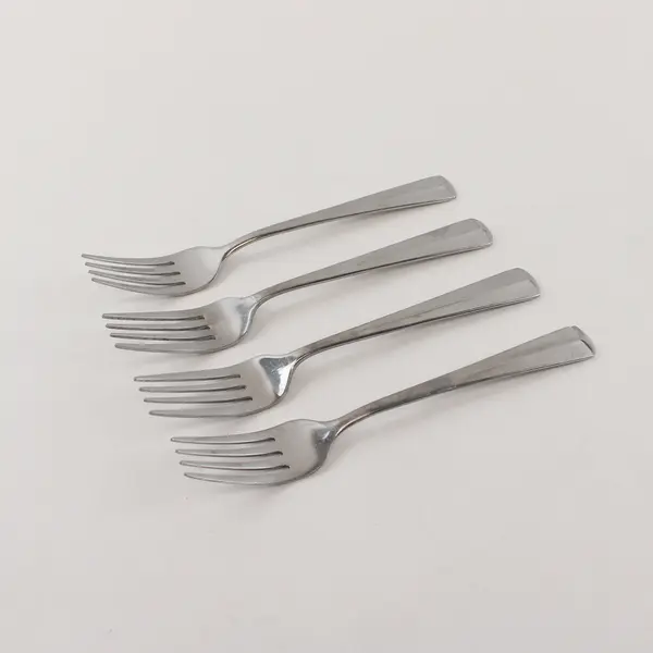 Four Stainless Salad Forks by Towle in the Pattern TWS47