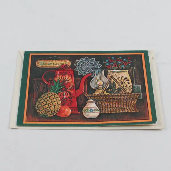 Vintage Brick Mill Studios Get Well Card with Envelope