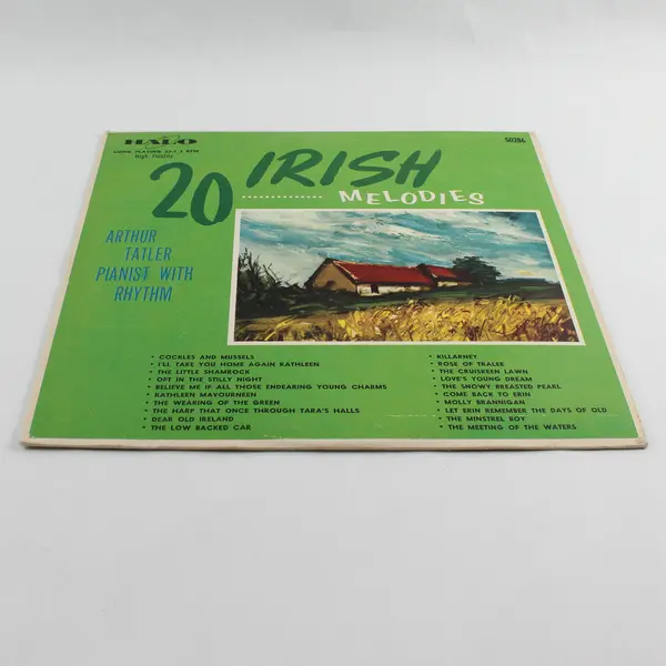 Arthur Tatler - 20 Irish Melodies 12" Vinyl Record