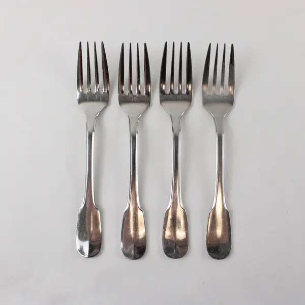 Superior Cutlery Chatsworth 4 Salad Forks 18/8 Stainless