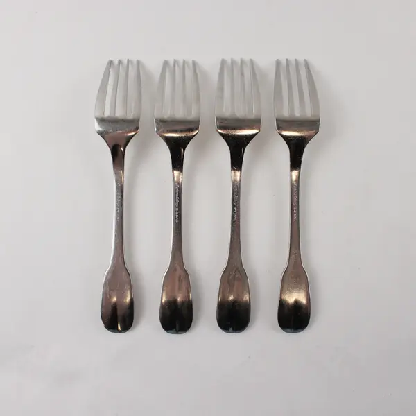 Superior Cutlery Chatsworth 4 Salad Forks 18/8 Stainless