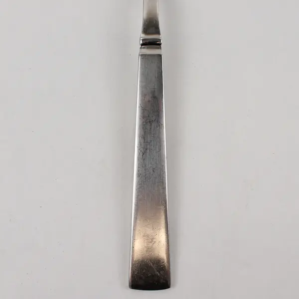 Four Stainless Satin Balance Salad Forks by Towle