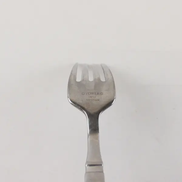 Four Stainless Satin Balance Salad Forks by Towle