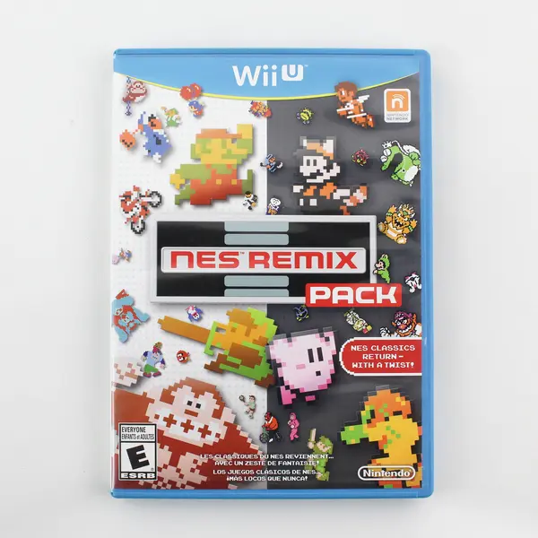 2014 Nintendo Wii U NES Remix Pack No Manual 