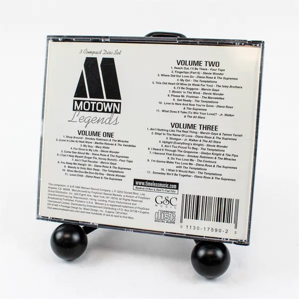 Motown Legends 3-CD Set 1995 Various Artists