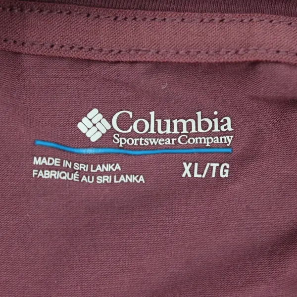 Columbia Mauve Short-Sleeved T-Shirt Women's Size XL