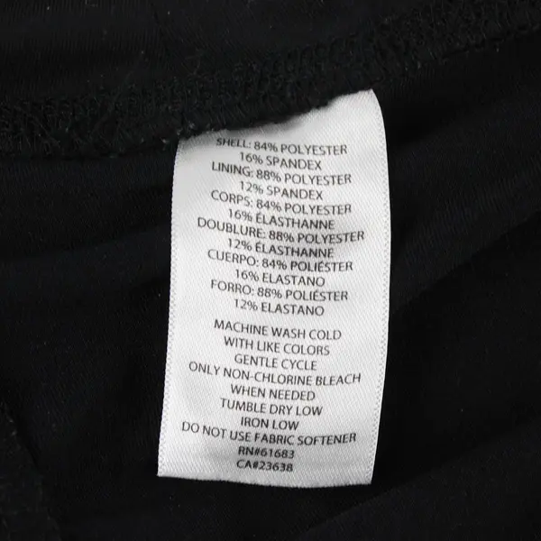 Jockey Women's Black Skort Size Large Estimated