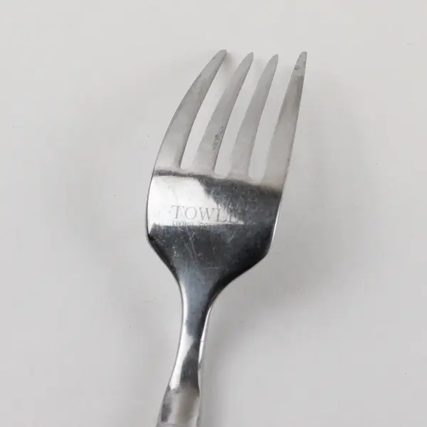 Five 18/0 Stainless Salad Forks By Towle in the Pattern Stephanie