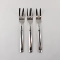 Three Stainless Dinner Forks by Towle in the Pattern Stephanie