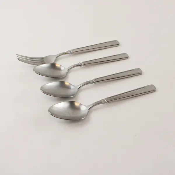 Three Towle Teaspoons and One Dinner Fork  in the Pattern Metropolis