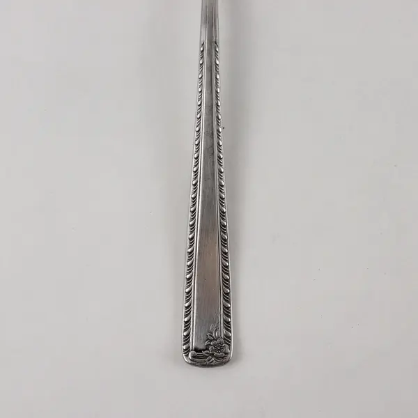 Three 18/8 Stainless Rose Gadroon Dessert Forks by Lauffer Made in Germany
