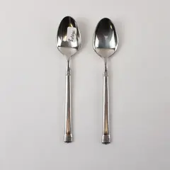 Two Georgian House Teaspoons in the Pattern Protege
