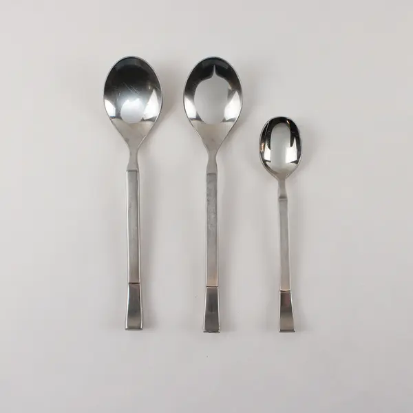Lot of 3 Supreme Cutlery Ultra 18/8 Stainless 2 Teaspoons 1 Coffee Spoon