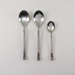 Lot of 3 Supreme Cutlery Ultra 18/8 Stainless 2 Teaspoons 1 Coffee Spoon