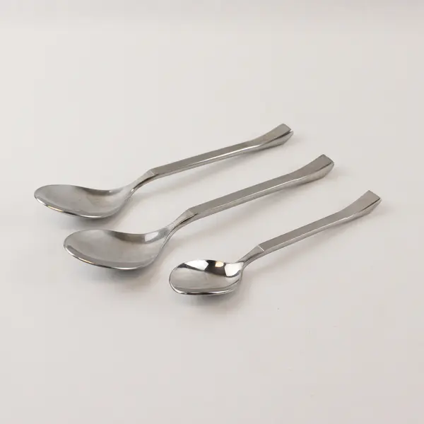 Lot of 3 Supreme Cutlery Ultra 18/8 Stainless 2 Teaspoons 1 Coffee Spoon