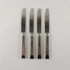 Four Faceon (Silverplate) Knives by WMF 