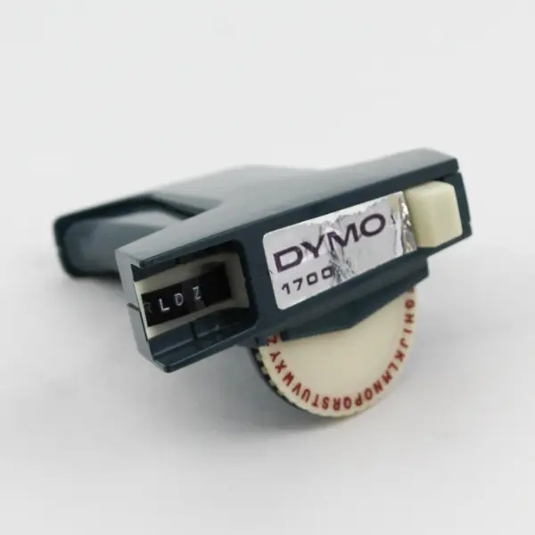 Vintage Dymo 1700 Retro Blue Handheld Label Maker Embosser Tested Working