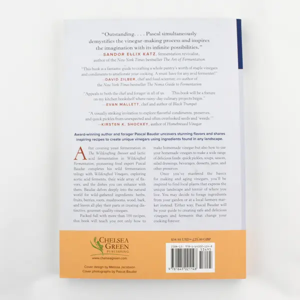 Wildcrafted Vinegars by Pascal Baudar 2022, Trade Paperback
