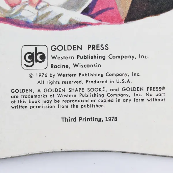 Vintage 1978 The Christmas Book Donna Kelly Golden Shape Book 3rd Printing