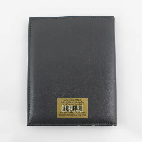 Pioneer Photo Albums Oxford Brass Corner 5x7 24 Photo Album Blue