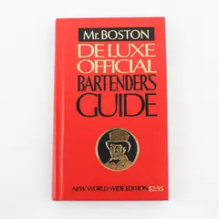 1979 Mr. Boston Deluxe Official Bartender's Guide HC 59th Printing