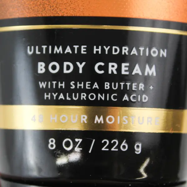 New Men's Shop Mahogany Teakwood Body Cream 8 oz Bath & Body Works