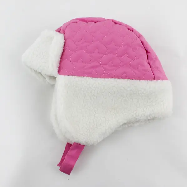 Ozark Trail Little Girl's Pink Trapper Hat, One Size Over 2 Years Pink