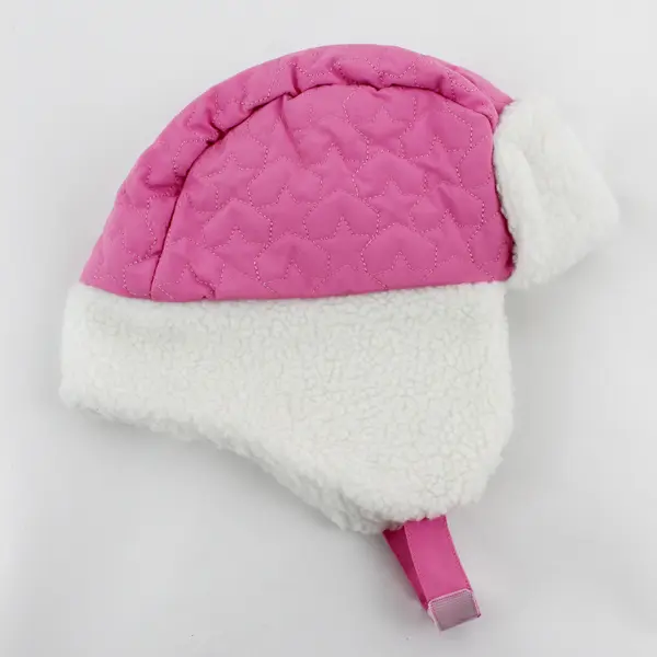 Ozark Trail Little Girl's Pink Trapper Hat, One Size Over 2 Years Pink