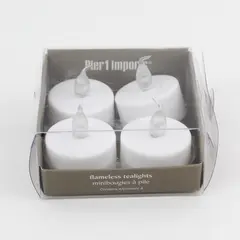 Pier 1 Imports Flameless LED Tea Lights Set of 4