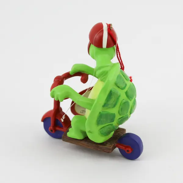 Dept 56 Toot & Puddle Otto Turtle Scooter Ornament Holly Hobbie 2001