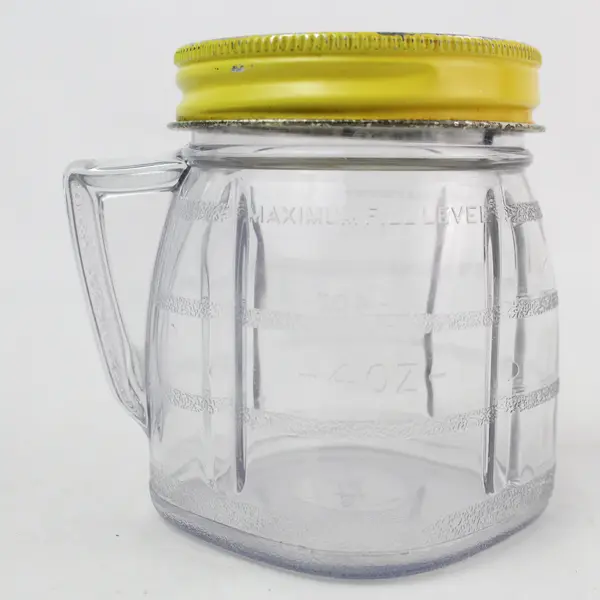 Vintage Osterizer Liquefier-Blender Blend and Store Mini-Blend Container 8 Oz